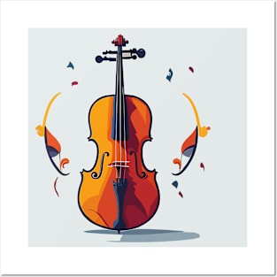 Cute Violin Posters and Art